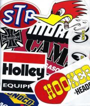 Grab Bag 11+ Nostalgia Vintage Racing Decals