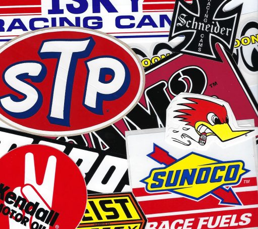 Grab Bag 11+ Nostalgia Vintage Racing Decals