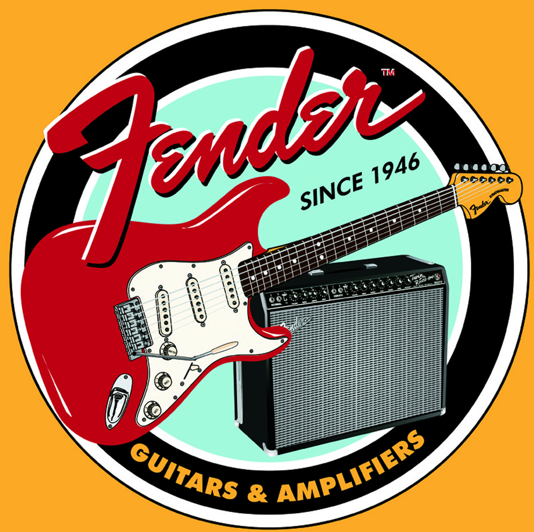 Since 1946. Наклейка электрогитара. Электрогитара эмблема. Fender логотип. Наклейки на гитару Fender.