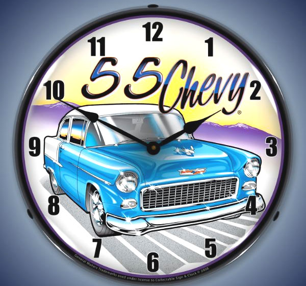55 chevy clock CrashDaddy Racing DecalsCrashDaddy Racing Decals