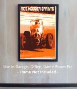 Hoosier Sprints Racing Poster 1975 - Image 2