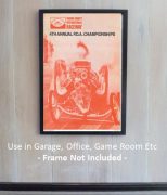 Orange County Raceway PDA Drag Race Poster 1970 - Image 2