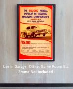 US 131 Dragway Martin (MI) Race Poster 1970s - Image 2