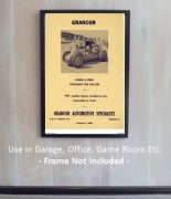 Grancor Automotive Racing Poster 1950s Granatelli - Image 2