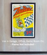 Zeiter Midget Speedways Racing Poster 1947 - Image 2