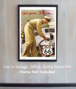 Get your fill on Route 66 Poster 1950's - Image 2