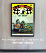 Bell Auto Parts Pure Heaven Racing Poster 1968 - Image 2