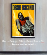 Drag Racing Racing Poster 1960's - Image 2
