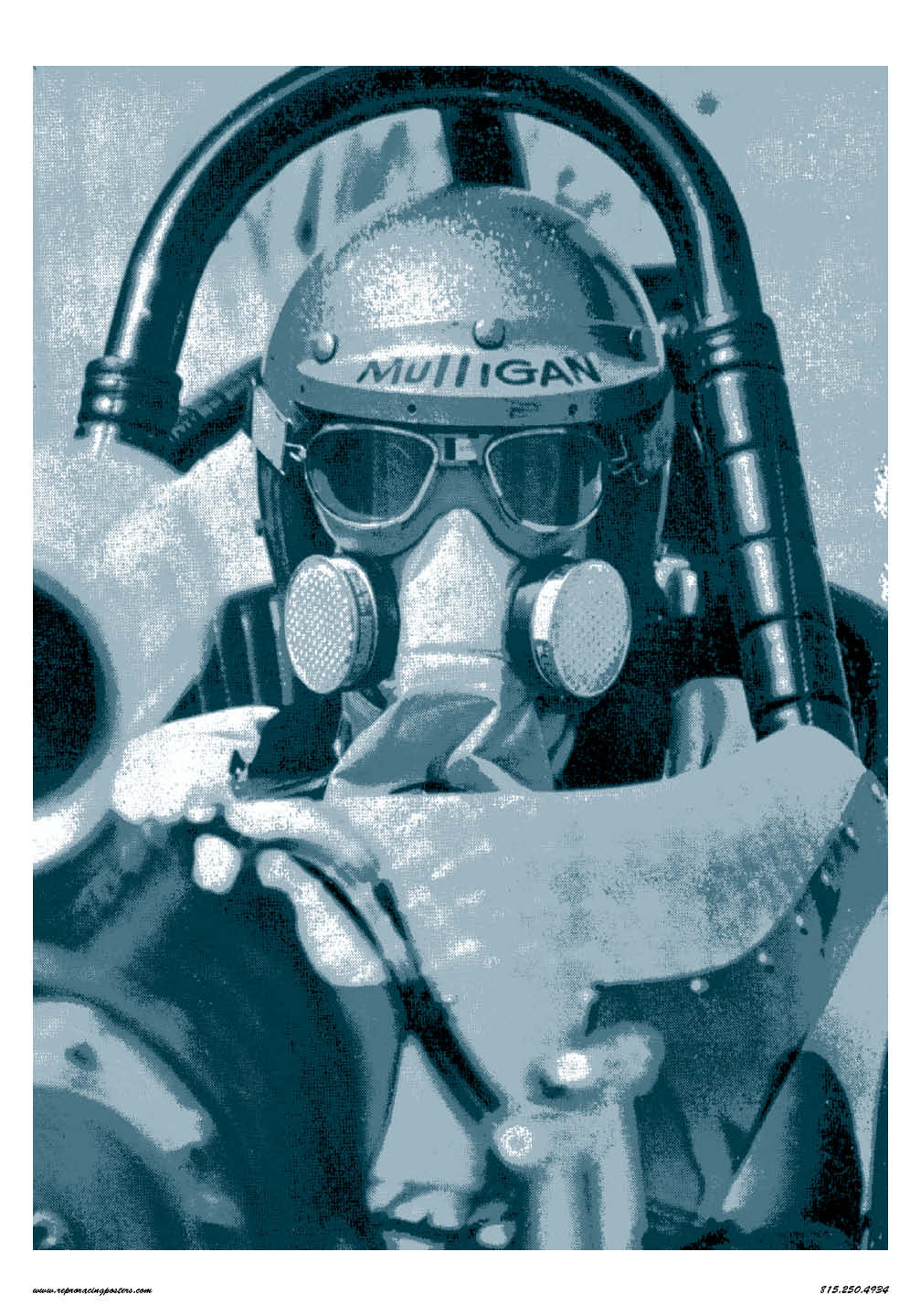 The Zookeeper Top Fuel Drag Racing Poster 1960's