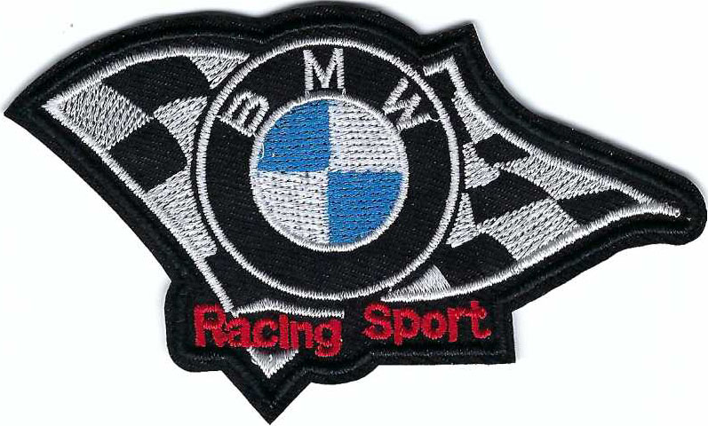 Harley Davidson Racing Patch 4-1/4 Inches Long Size Embroidered