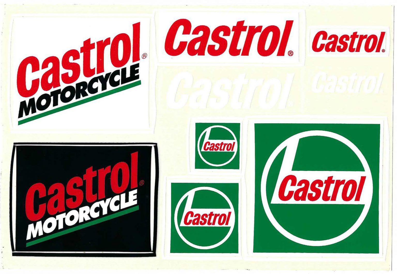 castrol mc decal sht | CrashDaddy Racing DecalsCrashDaddy Racing Decals