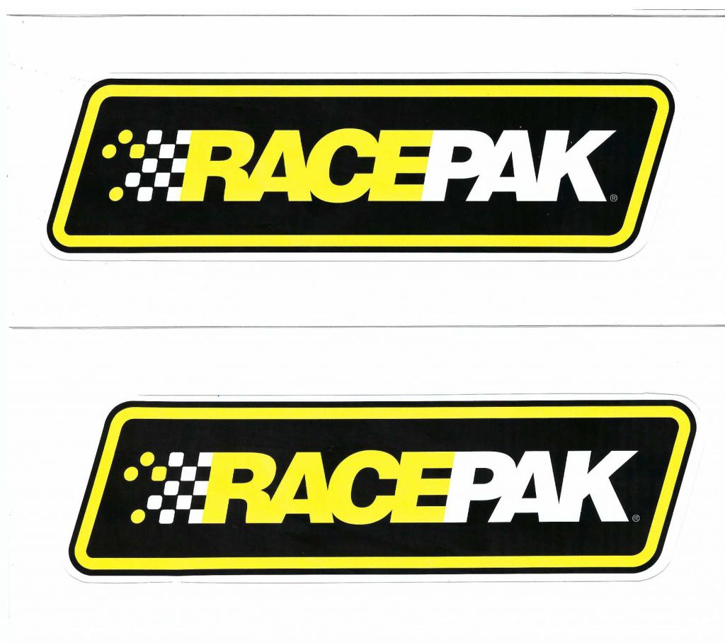Racepak Racing Decals Stickers Paired | CrashDaddy Racing ...