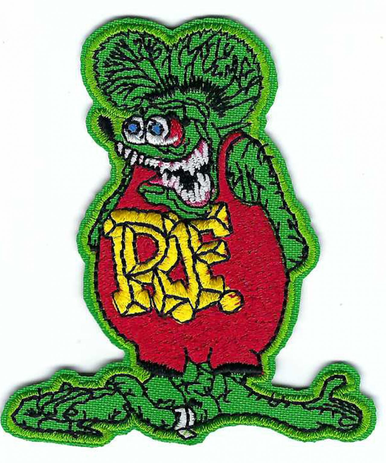 Rat Fink Racing Patch Iron On CrashDaddy Racing DecalsCrashDaddy